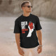 Men's Green Day American Style T shirt Black
