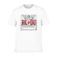Men's AC/DC Rock T shirt White