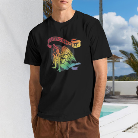 Men's Aerosmith Rhythm T shirt Black