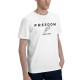 Men's Freedom Charlie-Kirk Signature T shirt White
