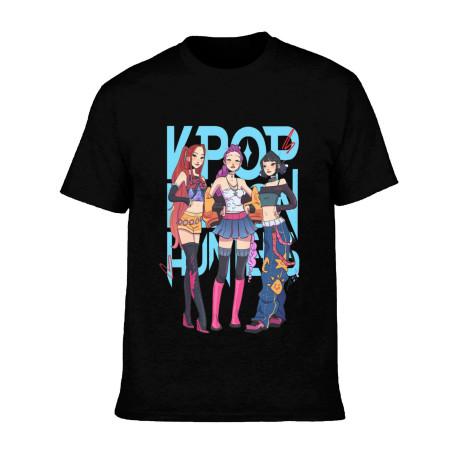 Men's Halloween Huntrix T shirt Black