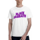 Men's Black Sabbath Purple LogT-shirts White