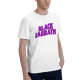 Men's Black Sabbath Purple LogT-shirts White