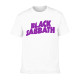 Men's Black Sabbath Purple LogT-shirts White