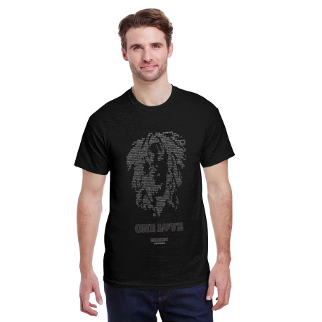 Men's Bob Marley One Love T shirt Black