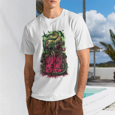 Men's Bring Me The Horizon Art Shirts White