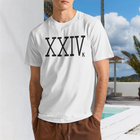 Men's Bruno Mars Logo T-shirt White