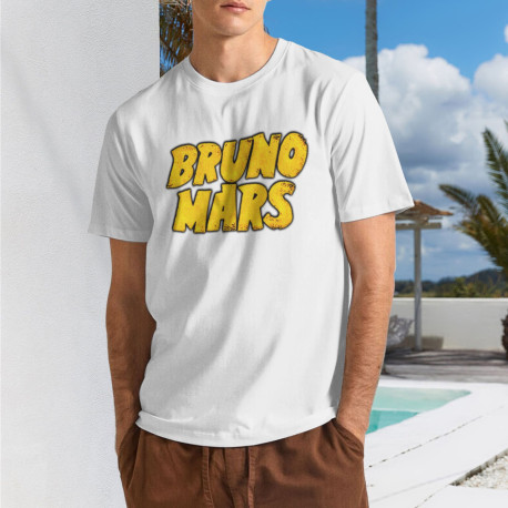 Men's Bruno Mars T-shirt White