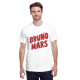 Men's Bruno Mars Logo Tshirts White