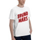 Men's Bruno Mars Logo Tshirts White
