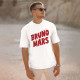 Men's Bruno Mars Logo Tshirts White