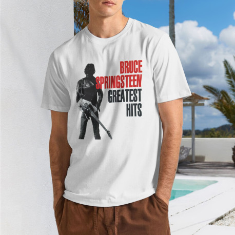 Men's Bruno Mars Art Tshirt White