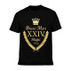 Men's Bruno Mars Logo Tshirts Black