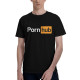 Men's Porn Hub T shirt Black