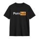 Men's Porn Hub T shirt Black